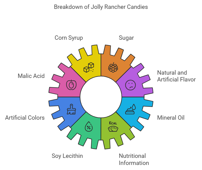 Breakdown of Jolly Rancher Candies