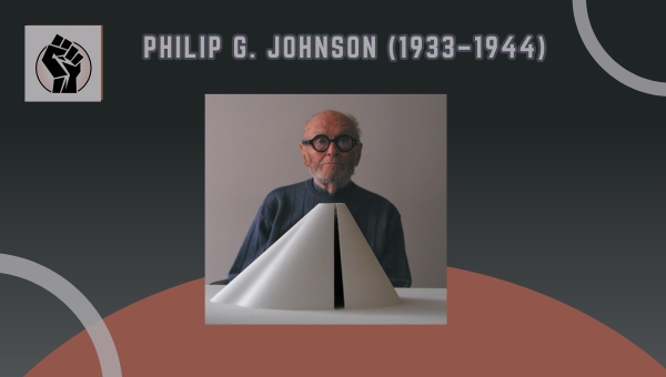 Philip G. Johnson (1933–1944)