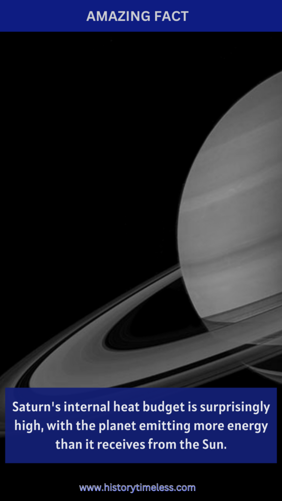 Cool Saturn Facts