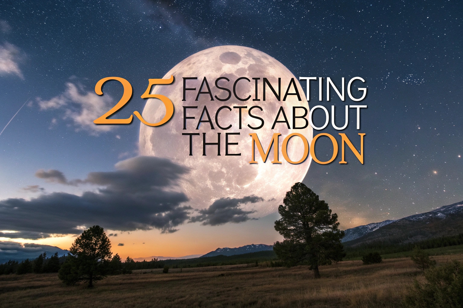 Fascinating Facts About the Moon