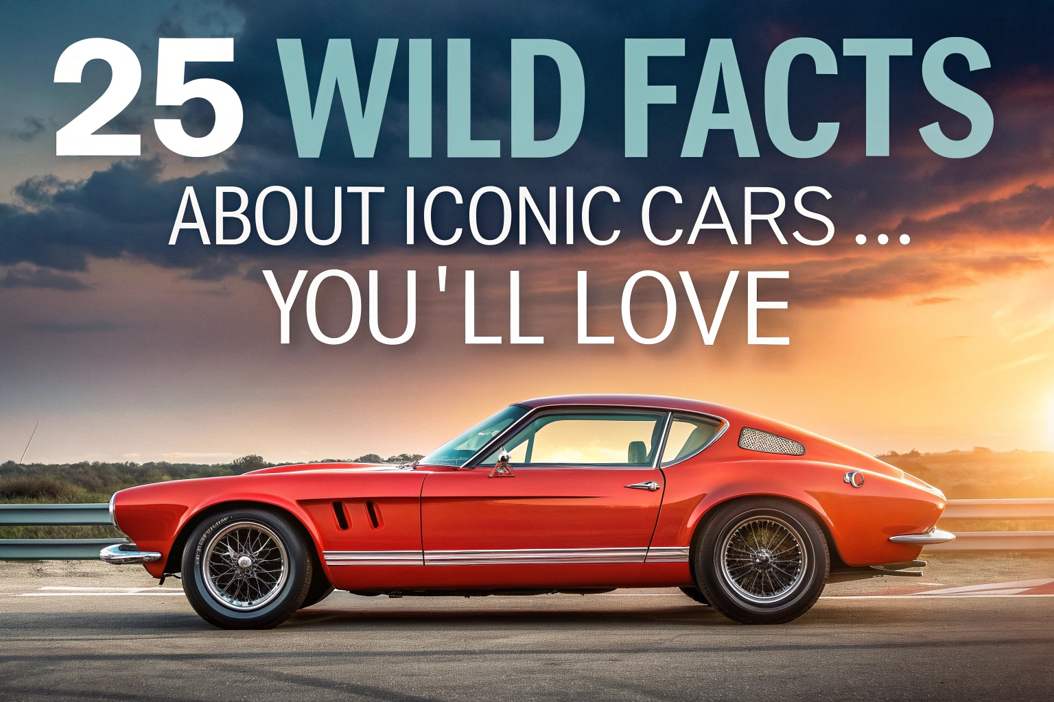 Wild Facts About Iconic Cars