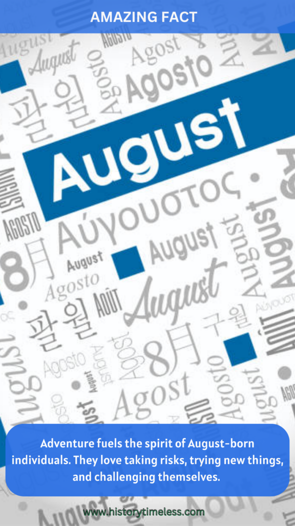 People Born in August